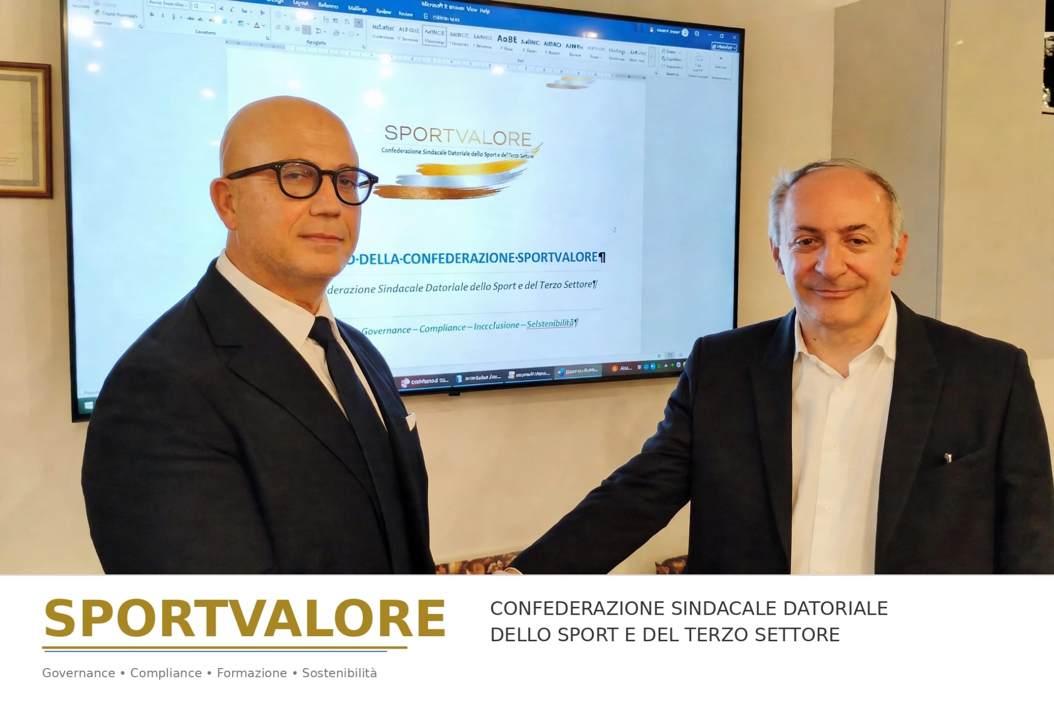 Nasce SPORTVALORE: dall’alleanza tra FISAPI e CSEN parte la prima Confederazione nazionale dello Sport e del Terzo Settore